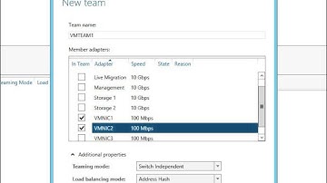NIC teaming in Server 2012