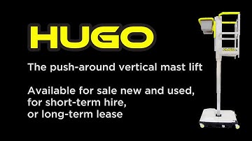 HUGO LIFT - Lightweight Push Around Access Platform
