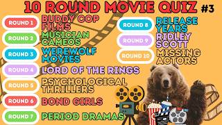 10 Round Movie Quiz | Cameos, Thrillers, Bond Girls, Lord of the Rings, Actors & More (3) screenshot 4