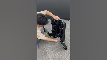 Curved LED screen with ground beam.