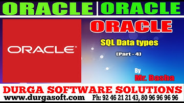 Oracle Tutorial || Oracle|Sql Date Types Part - 4 by basha