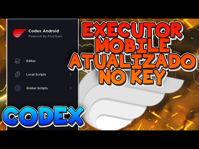 Codex atualizou um executor mobile de script do roblox sem key sem bug