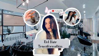 Eid Hair Transformation | Gauahar khan | Eid2024 | Vlog