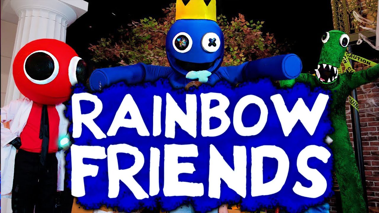 Fuja do AZUL BABÃO • Capítulo 2 (Rainbow Friends) 
