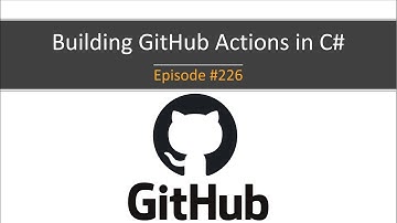 Building GitHub Actions in C# (#226)