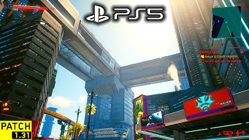 CYBERPUNK 2077 NEW UPDATE 1.31 PATCH - PS5 Gameplay Test & Performance Part 89