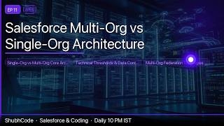 Salesforce Single-Org vs Multi-Org Strategy CTA Technical Decision Framework