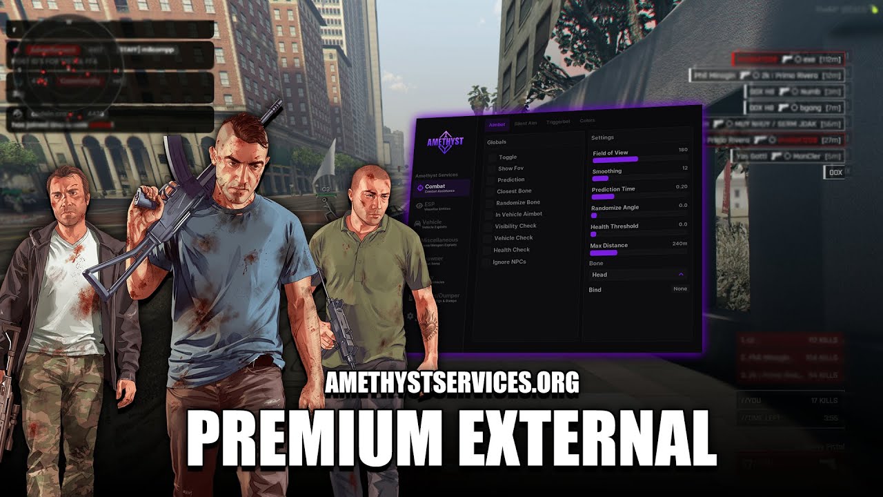 External Cheat Menu The BEST FiveM External Cheat Menu on the Market! | amethystservices ...