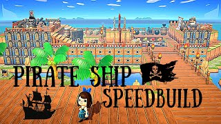 The Ultimate PIRATE SHIP Speedbuild! (Finally finished!) - Animal Crossing New Horizons
