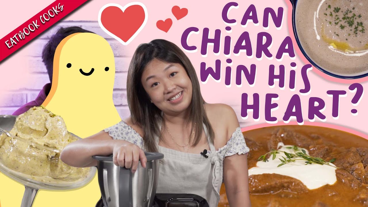 Chiara Cooks A 3 Course Meal For Her Date With One Appliance!   Eatbook 3-Course   EP 14