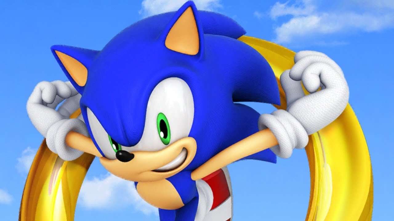 O sonic correndo muito bom