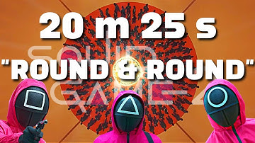 "Round & Round" Mingle Game Song for 20 min and 25 sec | Squid Game Season 2