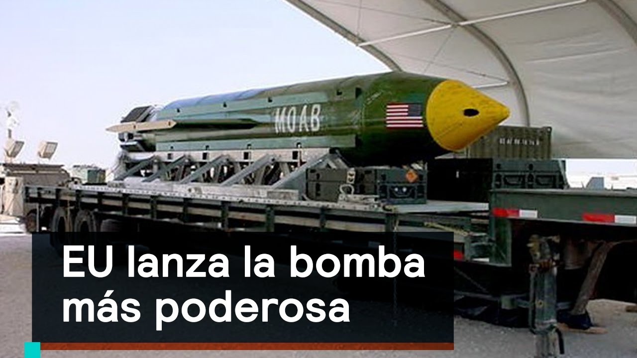 EU lanza su bomba más poderosa Bomba en Afganistán YouTube