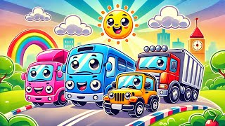Otobüs - Kamyon - Tır - Jep Eğlenceli Ve Öğretici Çocuk Şarkısı En Sevilen Çocuk Şarkıarı