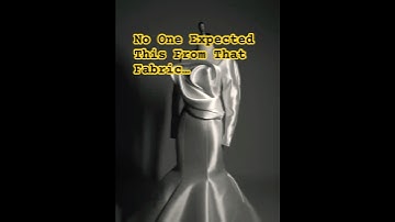 You Won’t Believe What This Fabric Became – Draping Magic!