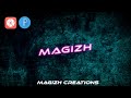 Neon text intro  kinemaster  pixellab  magizh creations
