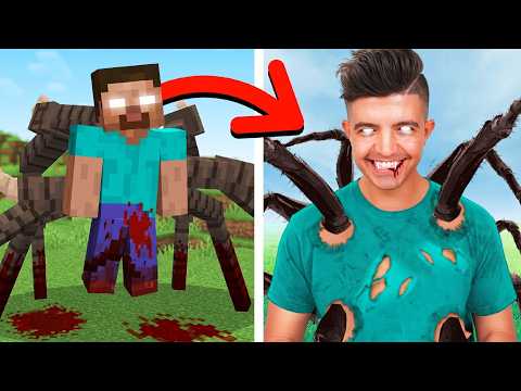 Minecraft But Any Scary Build Hack I Get | Full Movie