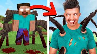 Minecraft But Any Scary Build Hack I Get | Full Movie
