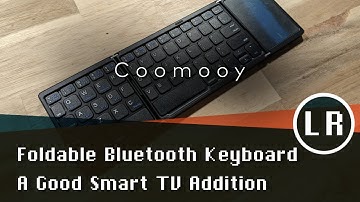 Coomooy BT Folding Keyboard: A Good Smart TV Addition