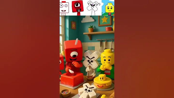 Sprunki OC Eleven  Numberblocks X One Numberblocks X X Alphabet Lore X Lego are eating Cake in life