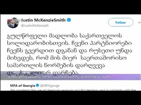 დიდი ბრიტანეთის ელჩი საქართველოს მადლობას უხდის