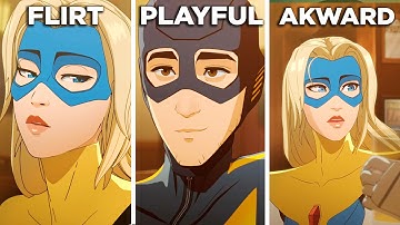 Dispatch - Mecha Man & Blonde Blazer drinks at the bar (ALL CHOICES)