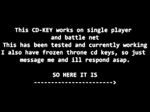WARCRAFT 3 SERIAL KEY.