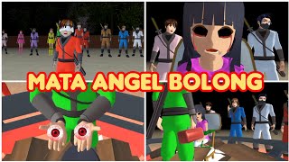 MATA ANGEL BOLONG | VLOG KING HAPPY FAMILY | SAKURA SCHOOL SIMULATOR