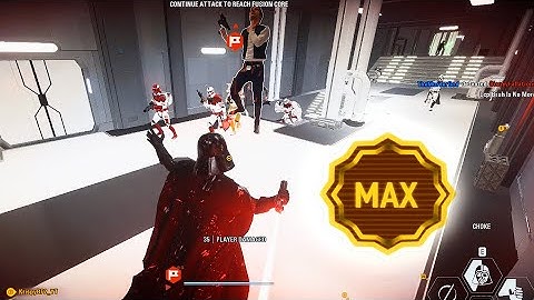 MAX VADER STUCK in a HALLWAY WITH CLONES | Galactic Assault | Star Wars Battlefront 2