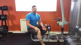 Static Contraction Training System - Tony Dingwall