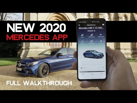 ALL NEW 2020 Mercedes Me App full walkthrough