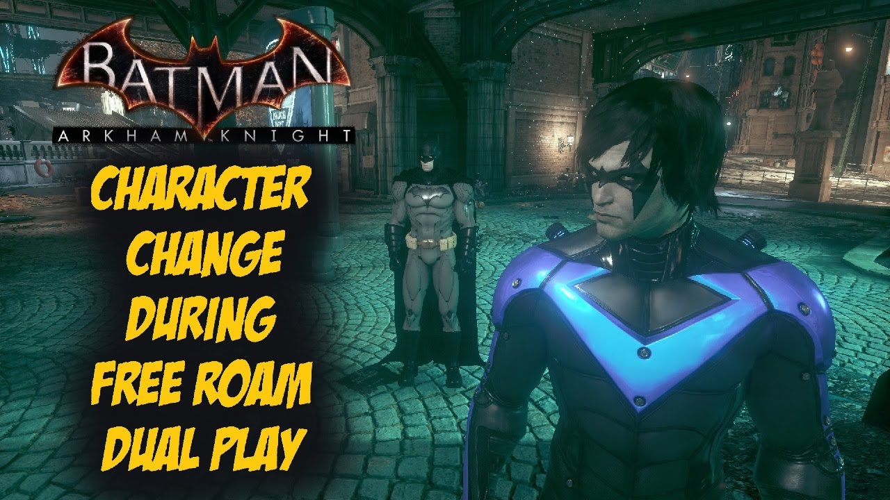 Free roam as DLC characters mod [Batman: Arkham Origins] [Mods]