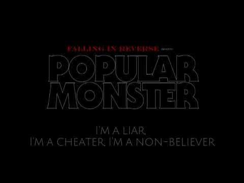 Falling In Reverse: Popular Monster (Lyrics) - YouTube