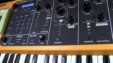 Studiologic Sledge  Synthesiser Tutorial 43. Keith Emerson and Tony Banks and Vangelis