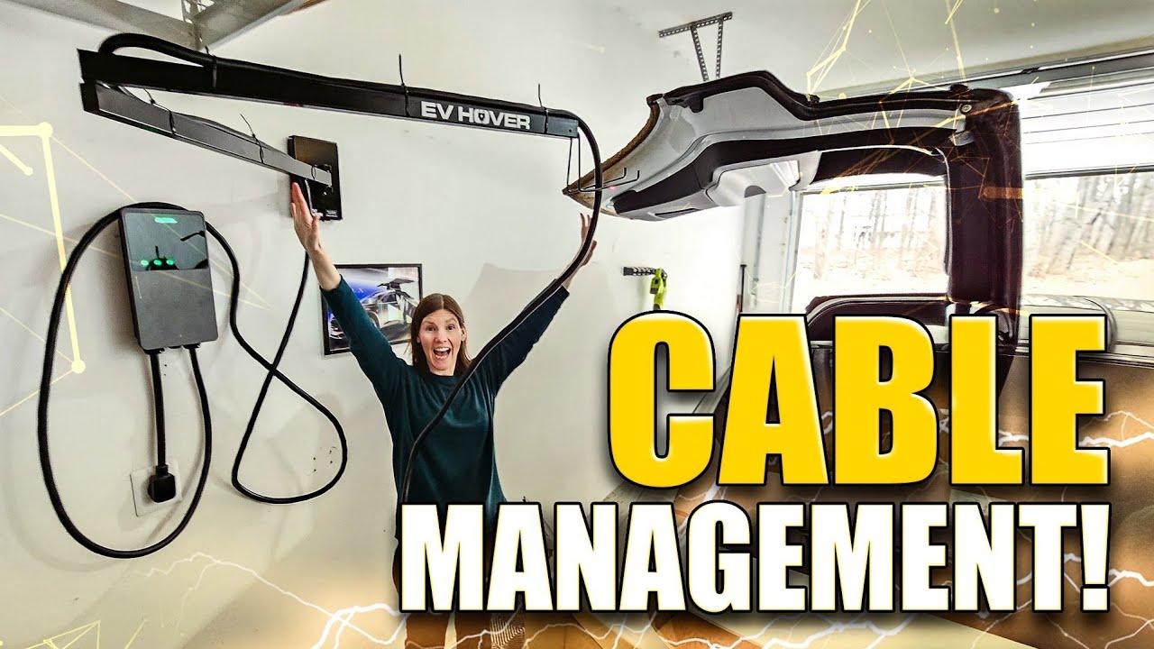 Ceiling Mounted EV Cable Management Solution – EV Hover