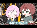 【手描き】TSNご飯会とガキンチョローレンの話【にじさんじ/叶/夕陽リリ/ローレン・イロアス】