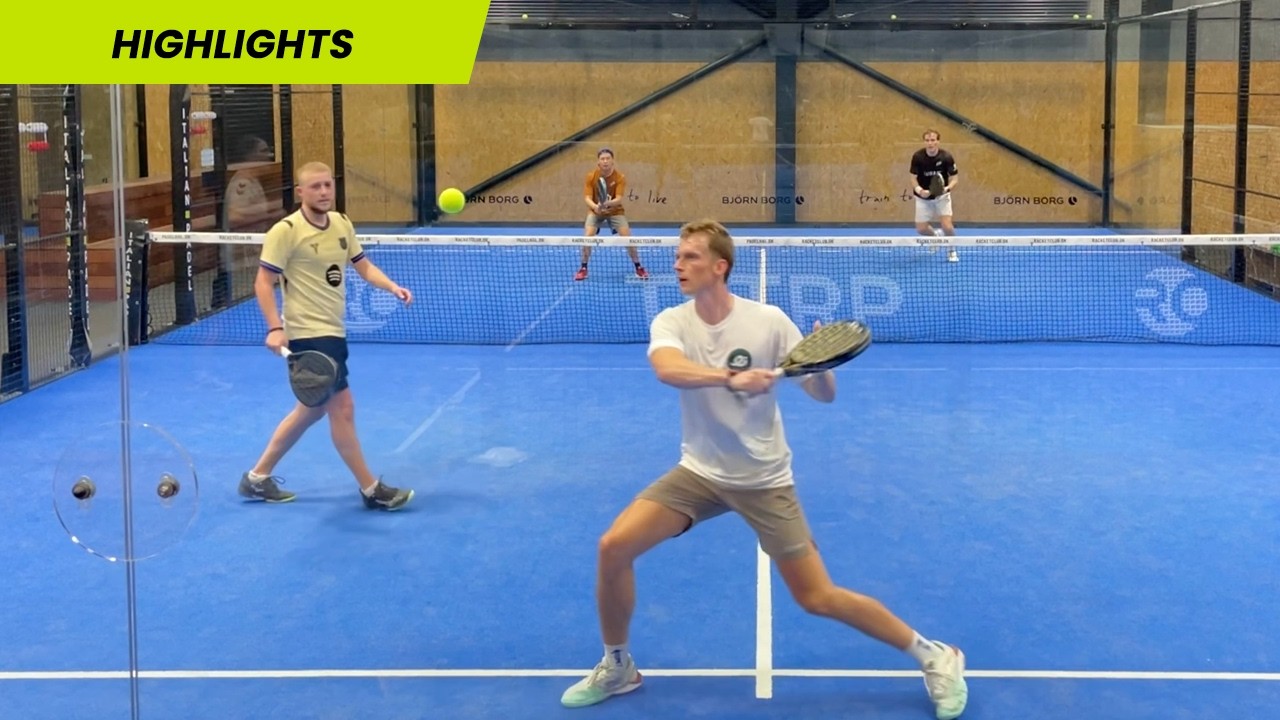 Struggling Against Hard-Hitting Opponent! | Level 3.5+ | Padel Match Highlights | The Padel Guy