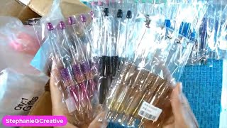 TikTok shop Beadable pens and Beads haul! #2