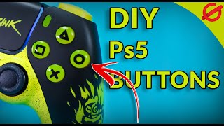 How To Make Custom PS5 Controller Buttons | Epoxy Resin