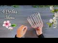 4 Adornos Hermosos que debes hacer!! 😃 Manualidades fáciles!! DIY Home decor 