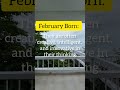 Fact about February Born #shorts #short #facts