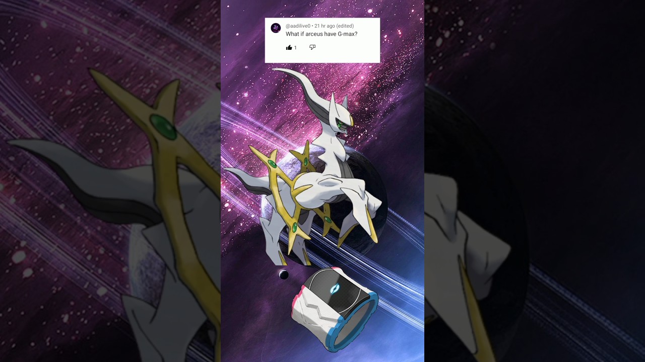 WHAT IF ARCEUS HAD GIGANTAMAX EVOLUTION 