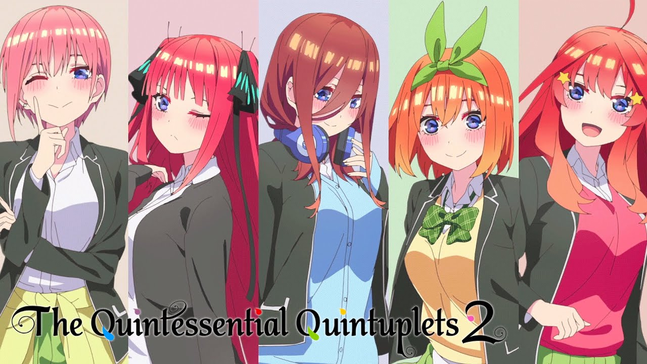 The Quintessential Quintuplets 2 - Opening | Gotoubun no Katachi - YouTube
