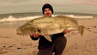 Mulloway!!! Beach Fishing for Big FISH. Ep4