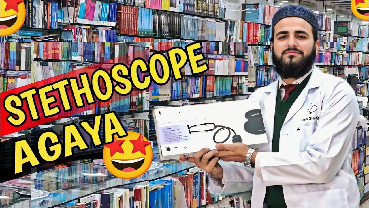 3rd Year Books Shopping | Stethoscope Be agaya | proff passed | Medical life