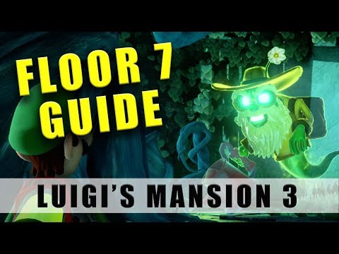 Luigi&rsquo;s Mansion 3 Floor 7 walkthrough - 100% Garden Suites guide (No Commentary)