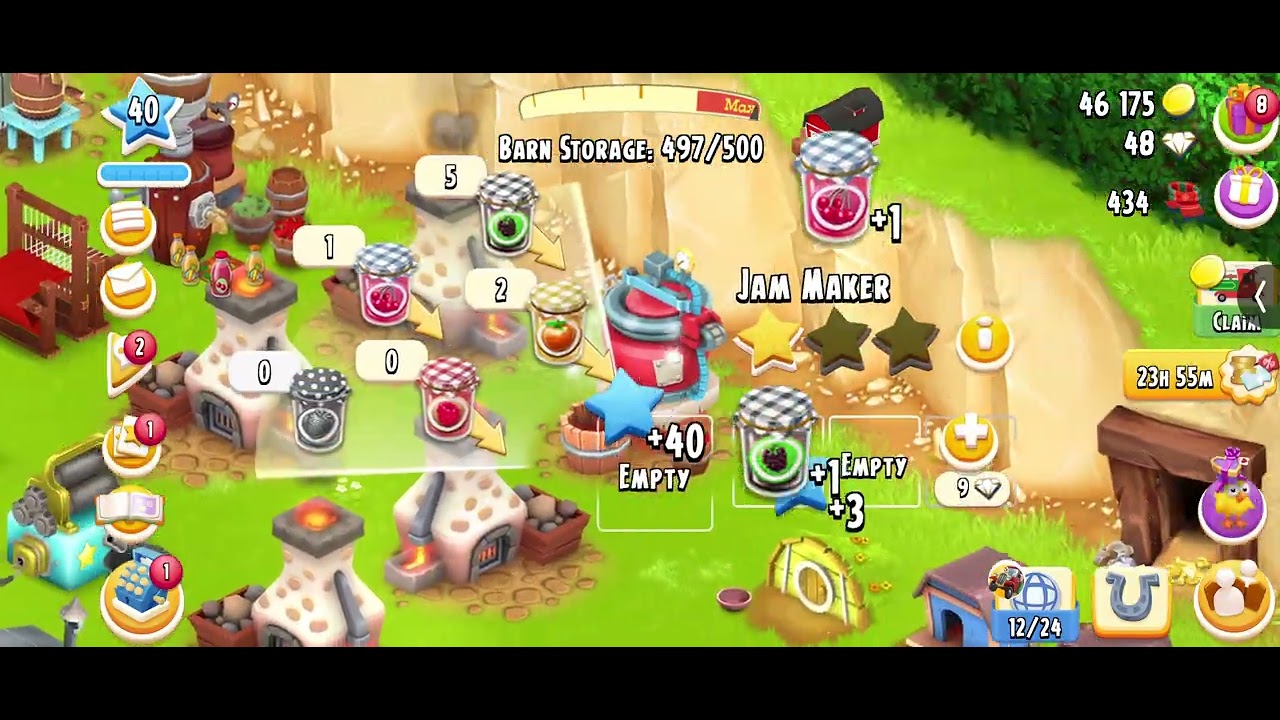 Just another day on HayDay.