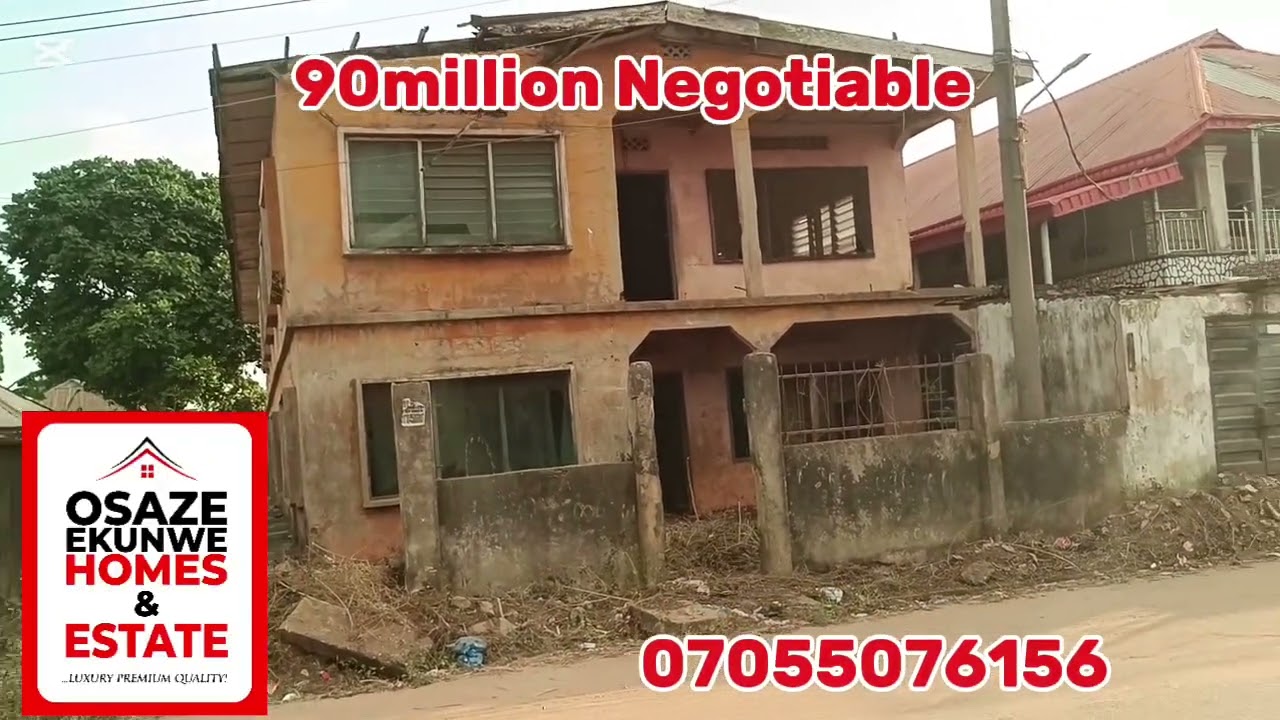 House For Sale In Benin City 