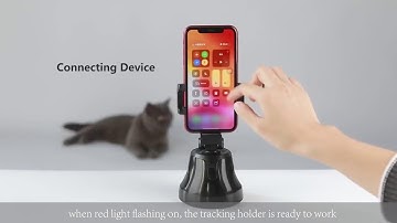 360 Rotation Auto Face Tracking Object Tracking vlog Phone Holder