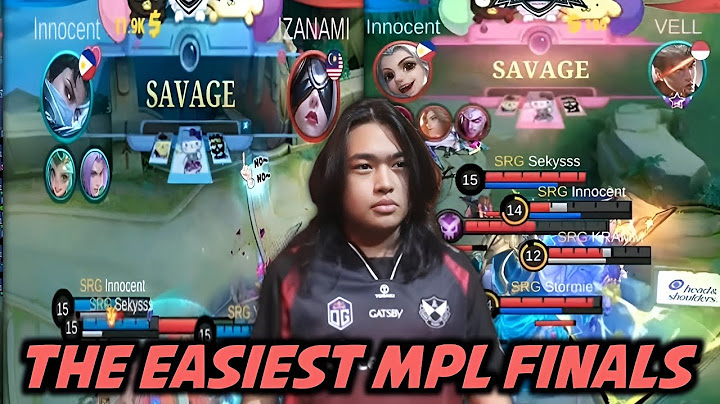NANA IN THE FINALS?!😳DOUBLE SAVAGE IN 1 FINALE - IS THIS THE EASIEST MPL FINALS?!